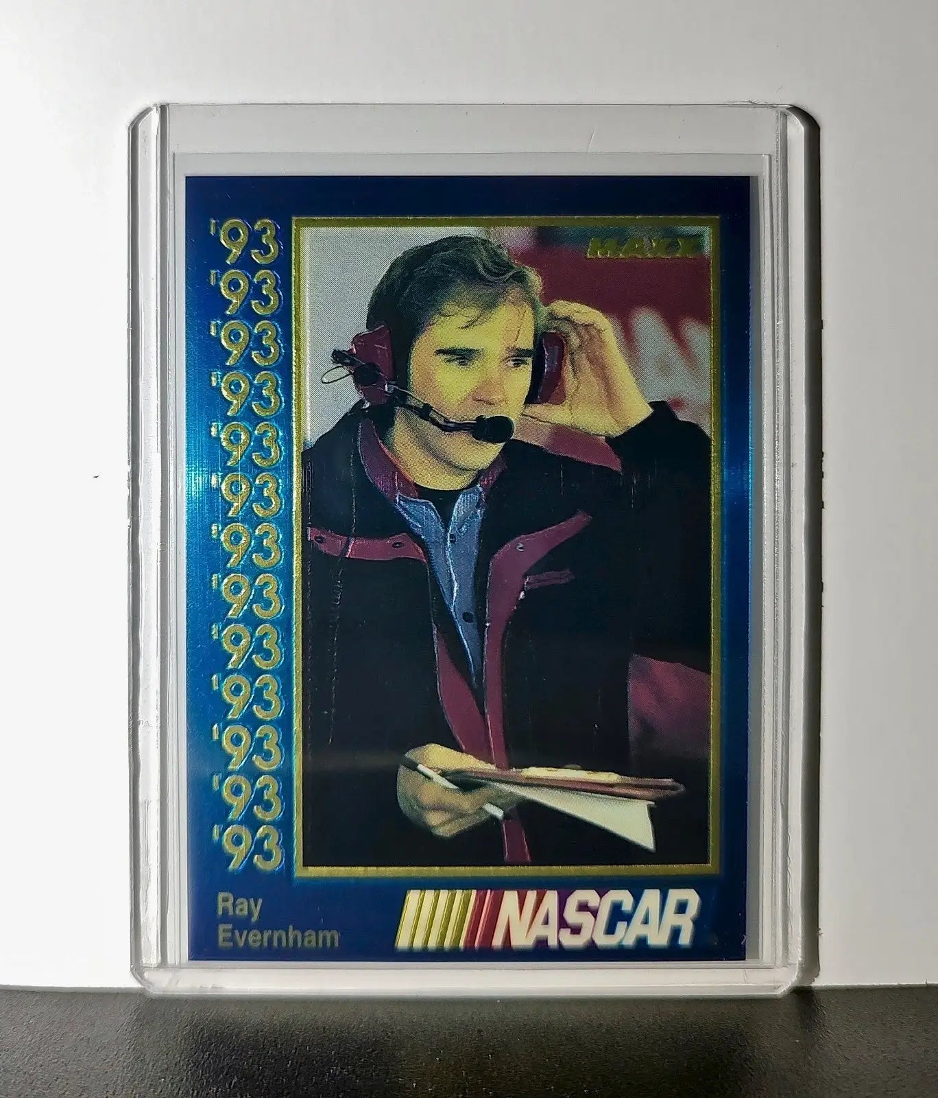 Ray Evernham 1993 Maxx Premier Plus Racing #158 NASCAR Card Hendrick Motorsports - Racing Card Single
