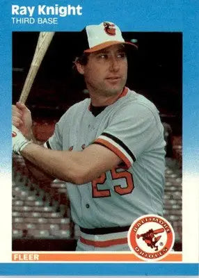 Ray Knight - 1987 Fleer Update - #U-58 - Baseball - Baseball Card Single