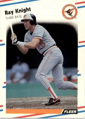 Ray Knight - 1988 Fleer - #564 - Baseball - Baseball Card Single