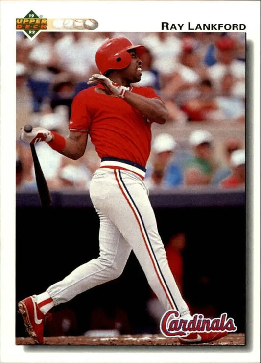Ray Lankford 1992 Upper Deck MLB #262 Baseball Card St. Louis Cardinals - Baseball Card Single