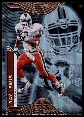 Ray Lewis 2023 Panini Chronicles Draft Picks Illusions #23 Miami Hurricanes - Football Card Single