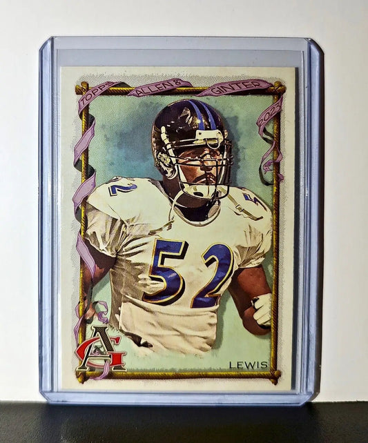 Ray Lewis 2023 Topps Allen & Ginter NFL #417 Card Baltimore Ravens - Football Card Single