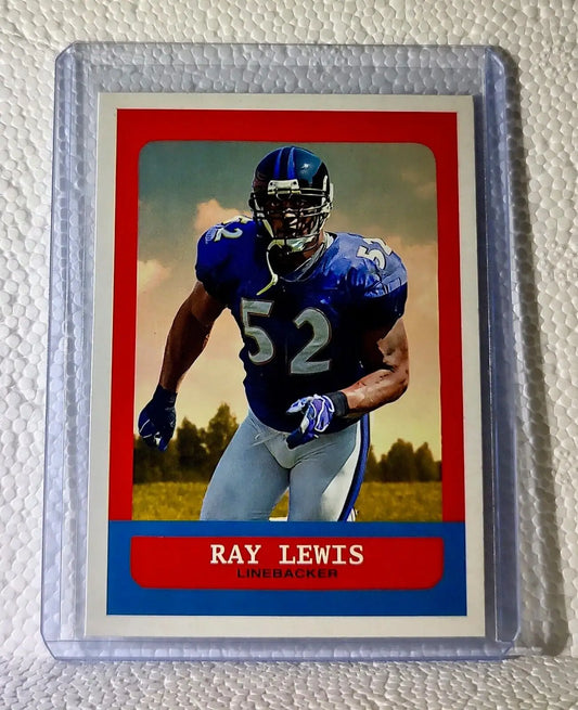 Ray Lewis 2023 Topps Finest NFL #365 Football Card Baltimore Ravens - Football Card Single