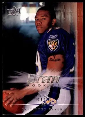 Ray Rice Rookie 2008 Upper Deck #283 Baltimore Ravens Star Rookies