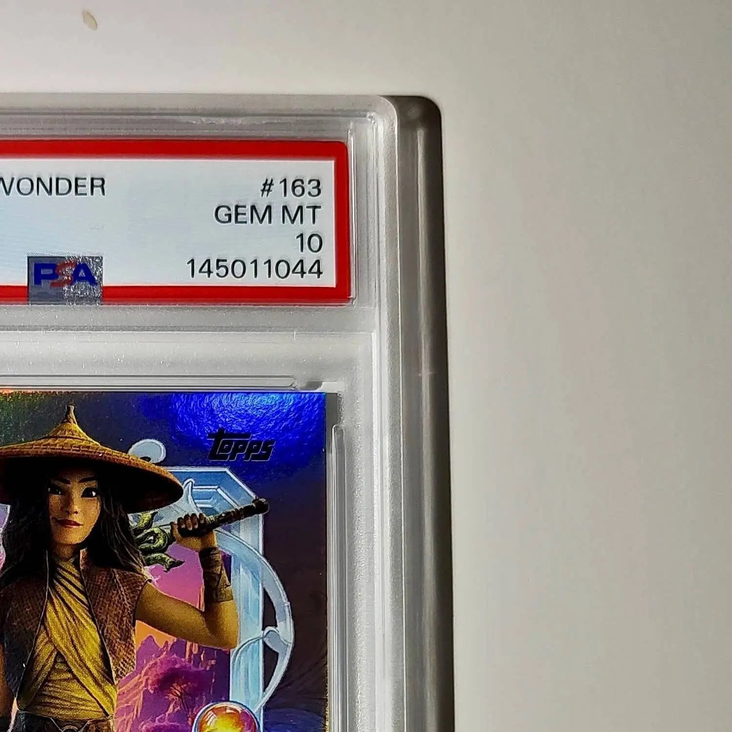 Raya 2025 Topps Disney Cartoon Princess #163 Raya and the Last Dragon PSA 10 - Non-Sports Card Single
