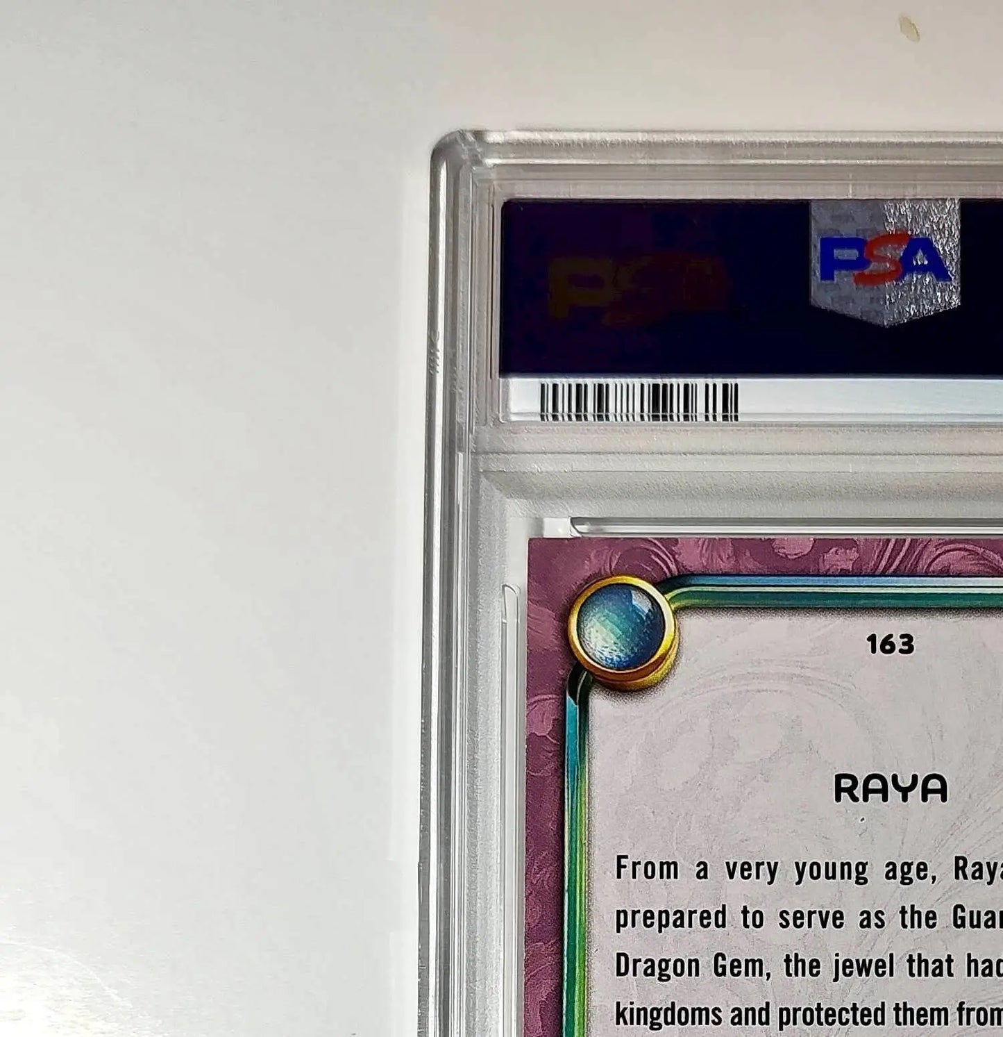 Raya 2025 Topps Disney Cartoon Princess #163 Raya and the Last Dragon PSA 10 - Non-Sports Card Single