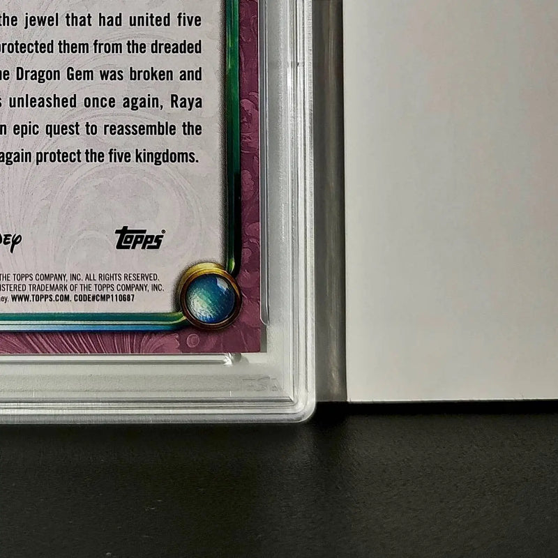 Raya 2025 Topps Disney Cartoon Princess #163 Raya and the Last Dragon PSA 10 - Non-Sports Card Single