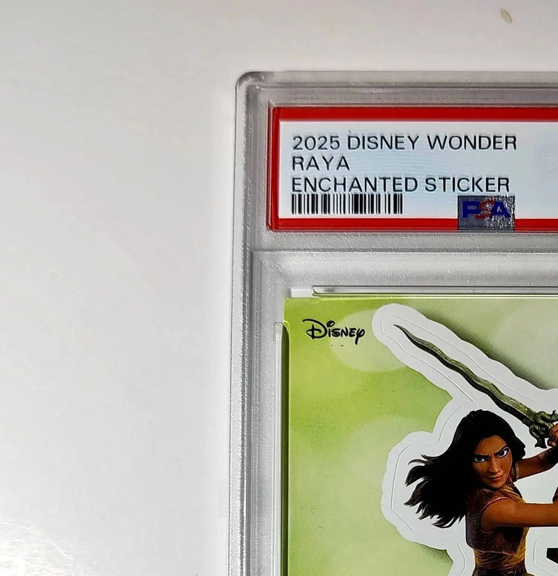 Raya 2025 Topps Disney #ES-24 Enchanted Sticker Card PSA 10 - Non-Sports Card Single