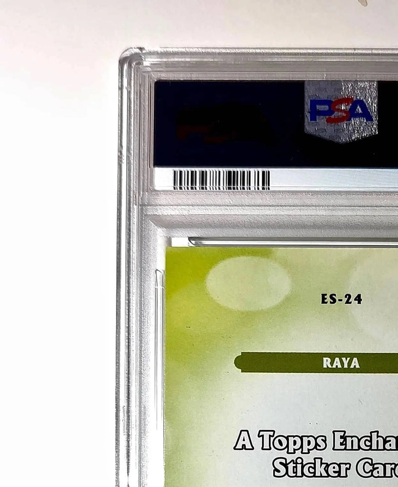 Raya 2025 Topps Disney #ES-24 Enchanted Sticker Card PSA 10 - Non-Sports Card Single