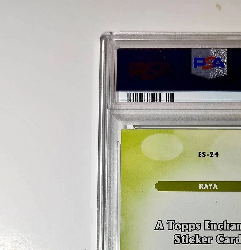 Raya 2025 Topps Disney #ES-24 Enchanted Sticker Card PSA 9 - Non-Sports Card Single
