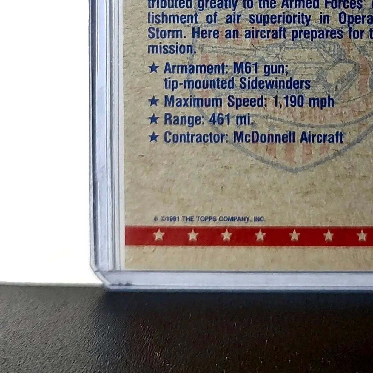 Ready for Takeoff 1991 Topps Desert Storm #26 Card