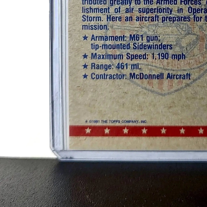 Ready for Takeoff 1991 Topps Desert Storm #26 Card