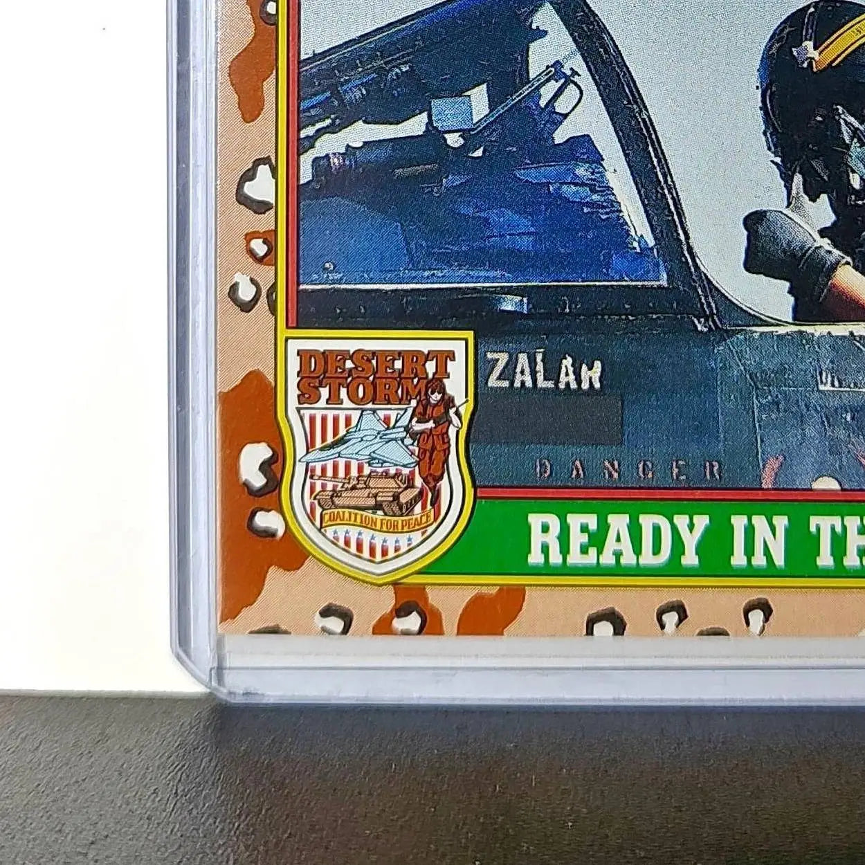 Ready in the Cockpit 1991 Topps Desert Storm #75 Card - Non-Sports Card Single