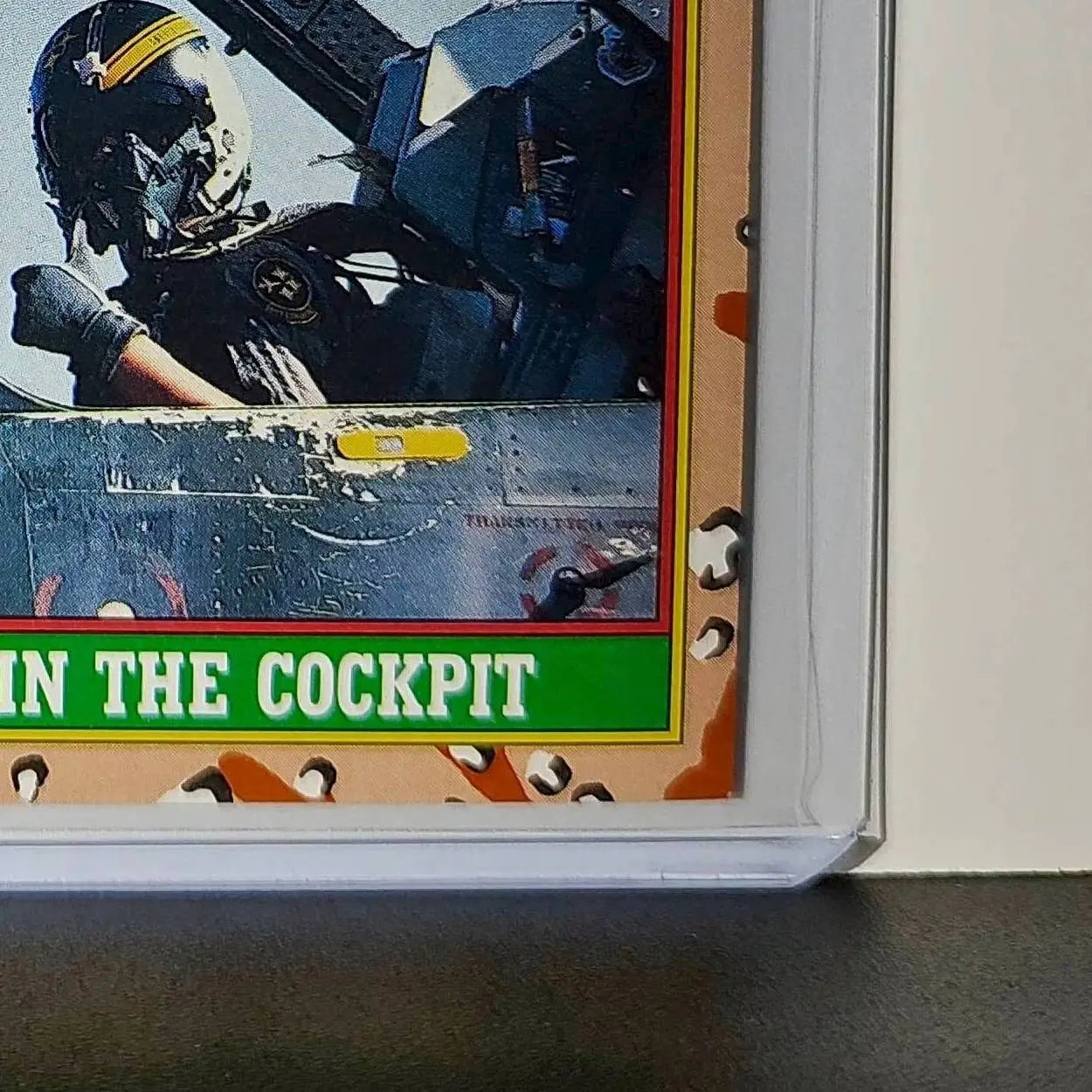 Ready in the Cockpit 1991 Topps Desert Storm #75 Card - Non-Sports Card Single