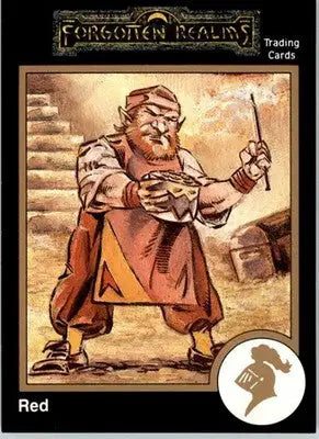 Red - 1992 TSR Advanced Dungeons & Dragons - #219 - Non_sport - Non-Sports Card Single