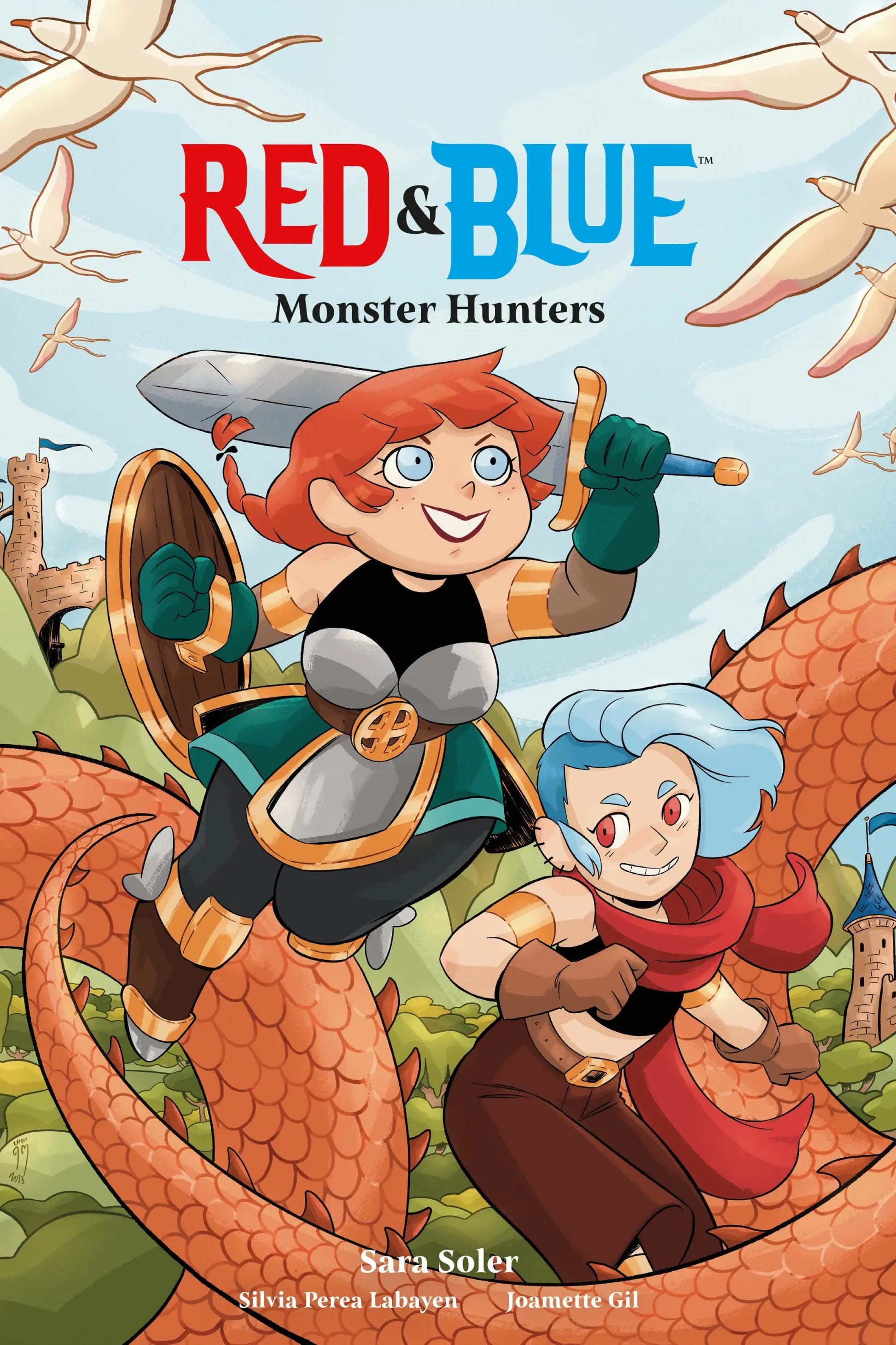 Red & Blue: Monster Hunters - Comic Book
