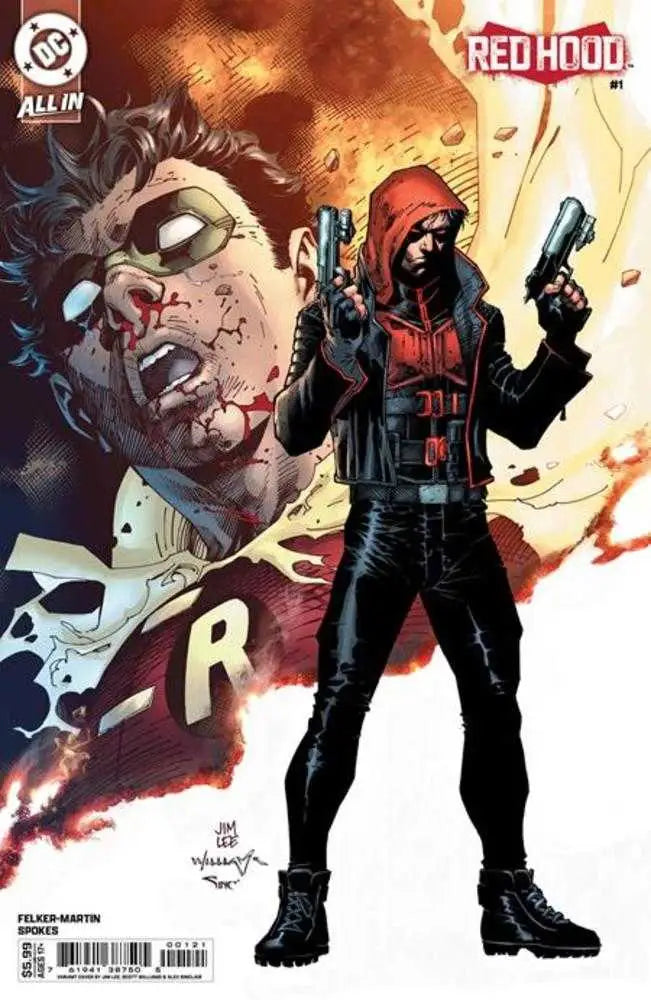Red Hood #1 Cover B Jim Lee Card Stock Variant (Mature) - Comic Book