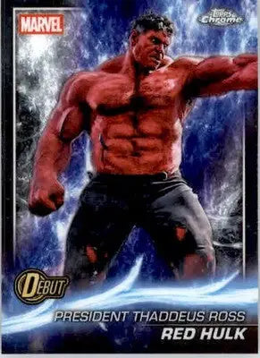 Red Hulk - 2025 Topps Chrome Marvel Studios - #171 - Non_sport - Marvel Card Single