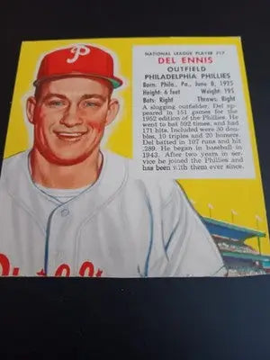 Red Man - Four card lot. ’53 ’54. Ennis Parnell Dickson Antonelli. VG - VG+