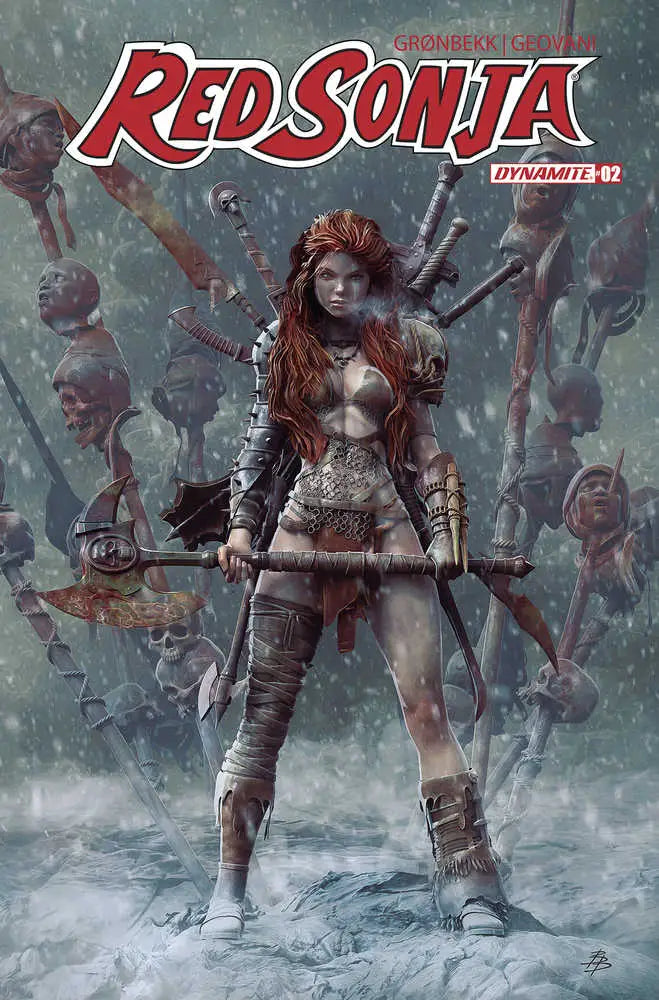 Red Sonja 2023 #2 Cover C Barends - Comic Book