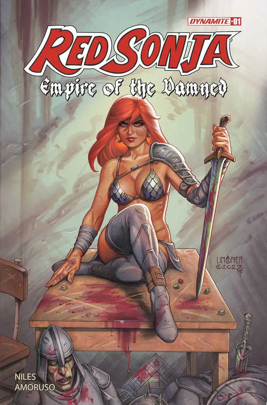 Red Sonja Empire Damned #1 Cover B Linsner - Comic Book