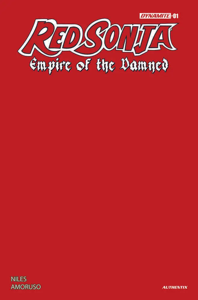 Red Sonja: Empire of the Damned comic cover for trading cards and collectors