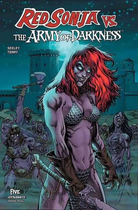 Red Sonja vs Army Of Darkness #5 Cover C Tom Raney Variant - Comic Book