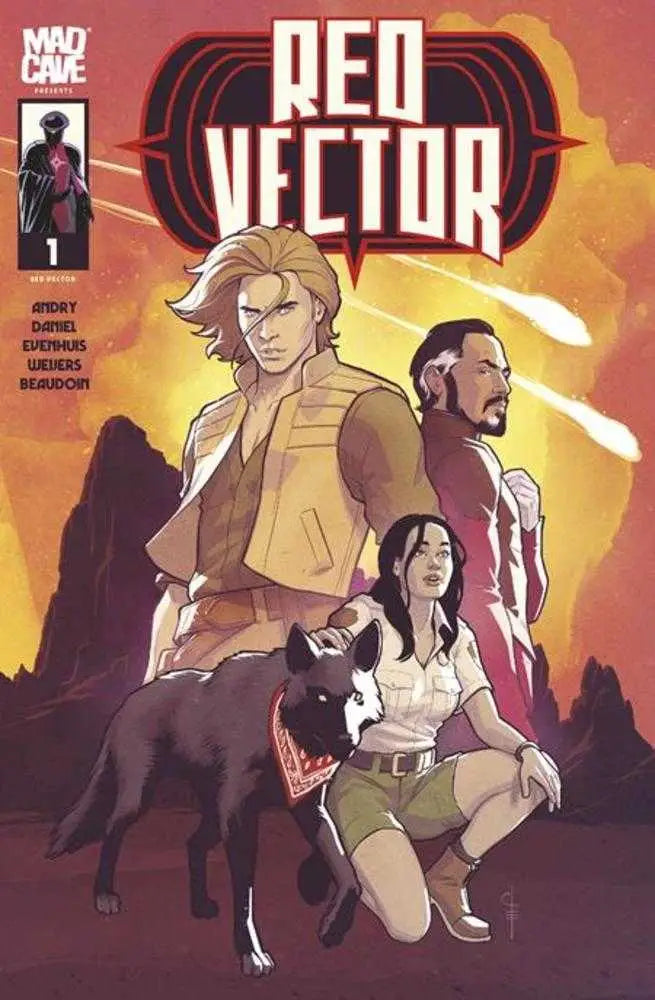 Red Vector #1 (Of 5) Cover A Chris Evenhuis - Comic Book