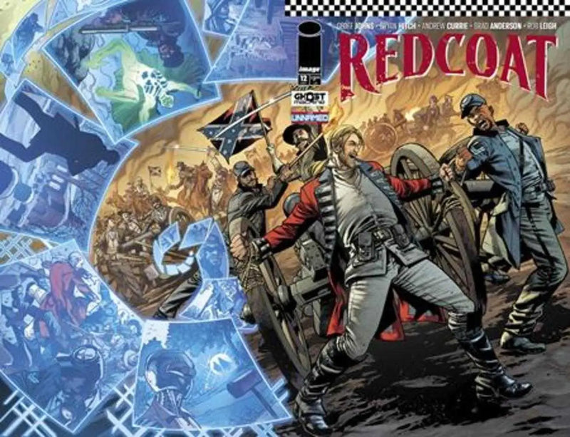 Redcoat comic book cover featuring Bryan Hitch and Brad Anderson artwork