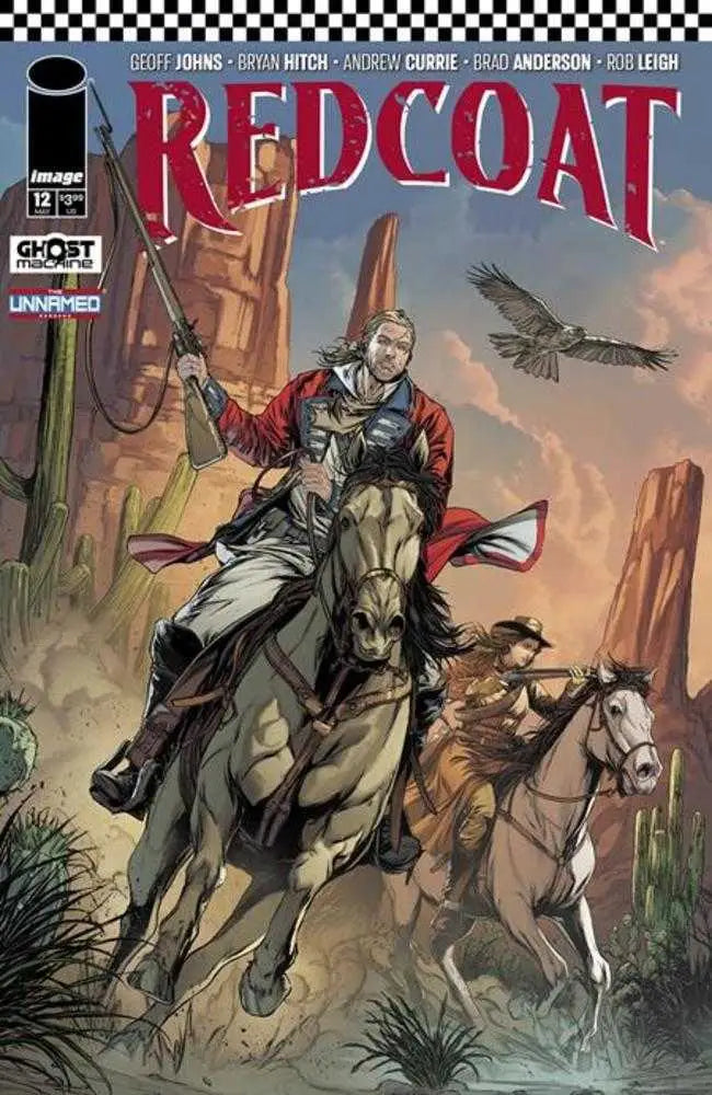Redcoat comic book cover C Raymond Gay and Brad Anderson variant featuring vibrant artwork