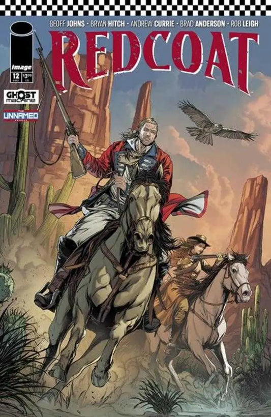 Redcoat comic book cover C Raymond Gay and Brad Anderson variant featuring vibrant artwork