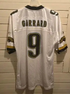Reebok NFL Jacksonville Jaguars Mens XL Garrard 9 On Field Authentic Jersey - Apparel