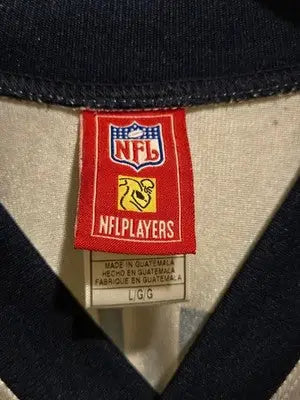 Reebok NFL Jersey Mens L Wes Welker 83 New England Patriots White Mesh VNeck - Apparel