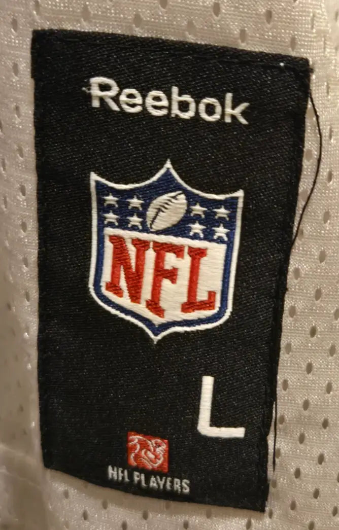 Reebok Reggie Bush New Orleans Saints #25 White Jersey Men’s L W/ smudge on back - Apparel