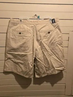Regatta Shorts Mens 38 Khaki Cotton Pleated Front Casual Chino Bermuda Classic - Apparel