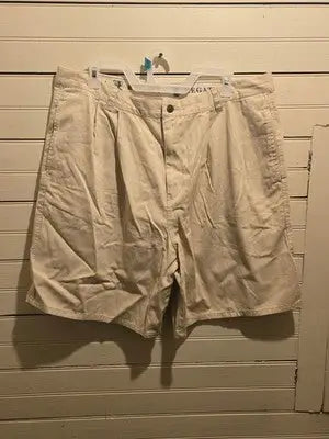 Regatta Shorts Mens 38 Khaki Cotton Pleated Front Casual Chino Bermuda Classic - Apparel