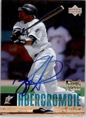 Reggie Abercrombie - 2006 Upper Deck - #931 - AUTO Baseball - Baseball Card Single