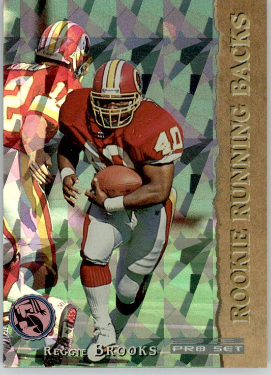 Reggie Brooks - 1993 Pro Set - #RRB2 - Rookie Running Backs Football - Football Card Single