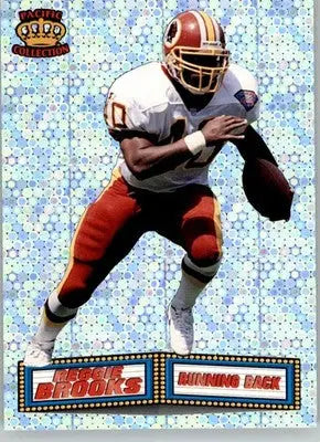 Reggie Brooks - 1994 Pacific - #5 - Marquee Prisms Football - Football Card Single