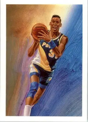Reggie Miller - 1990-91 Hoops - #365 - Basketball - Basketball Card Single