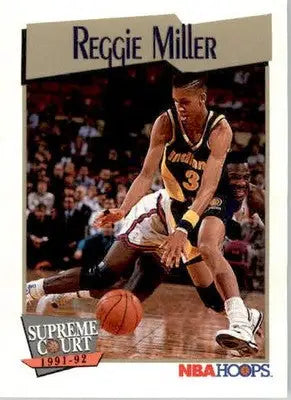 Reggie Miller - 1991-92 Hoops - #469 - Basketball - Basketball Card Single