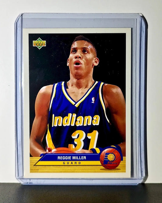 Reggie Miller 1992-93 Upper Deck NBA #P18 Card Indiana Pacers - Basketball Card Single