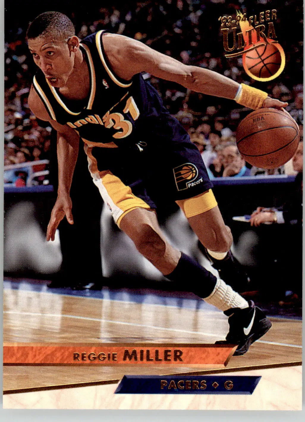 Reggie Miller - 1993-94 Ultra - #81 - Basketball - Basketball Card Single
