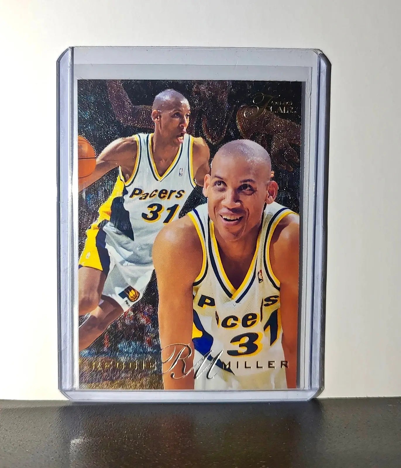 Reggie Miller 1995-96 Flair NBA #58 Card Indiana Pacers - Basketball Card Single