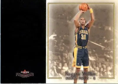 Reggie Miller - 2003-04 Fleer Patchworks - #29 - Basketball - Basketball Card Single