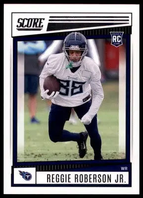 Reggie Roberson Jr. Rookie 2022 Score #397 Tennessee Titans - Football Card Single