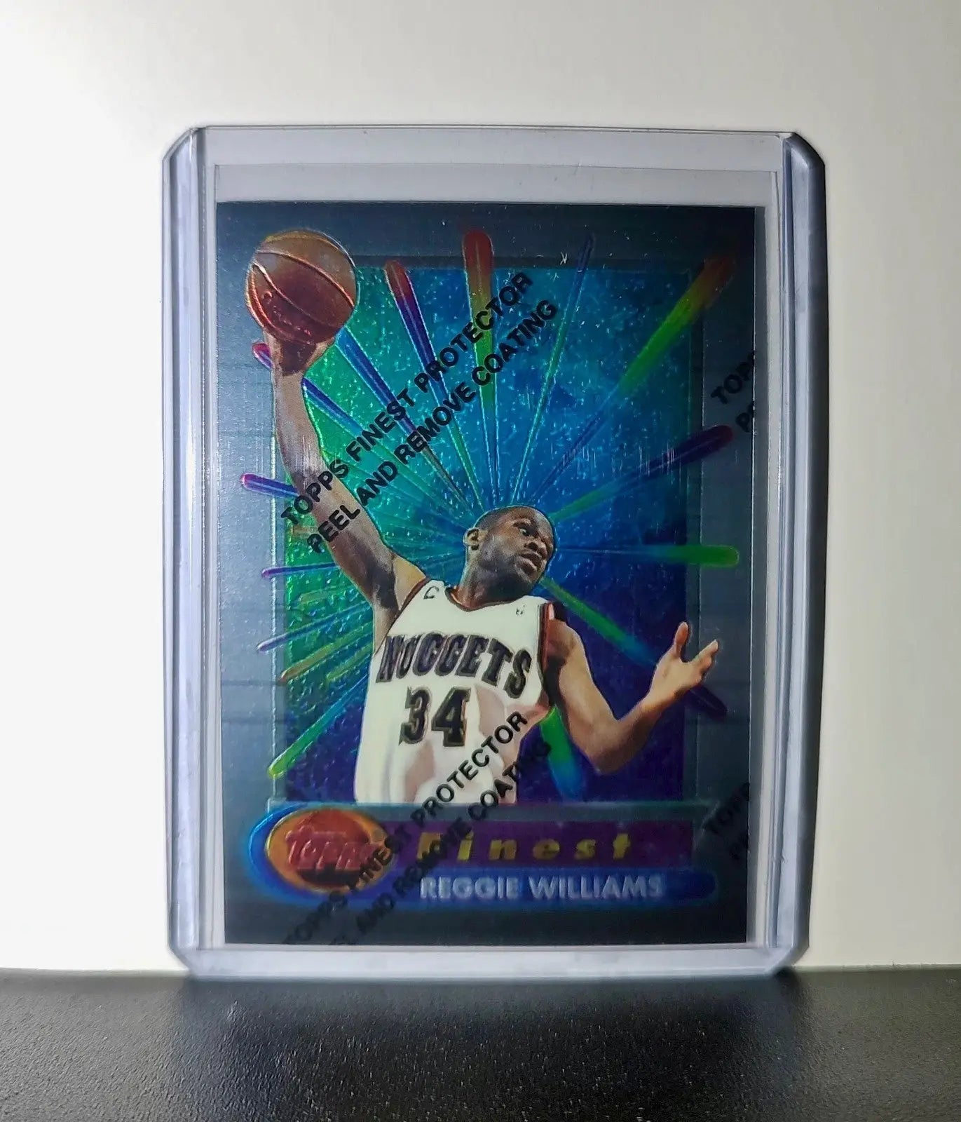 Reggie Williams 1994-95 Topps Finest #189 Basketball Card