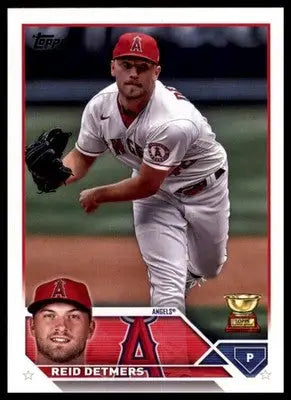 Reid Detmers 2023 Topps #645 Los Angeles Angels - Baseball Card Single