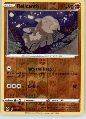 Relicanth - Lost Origin - 101/196 - Reverse Holo LP Pokemon - Pokémon Card Single