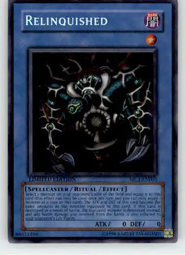 Relinquished - Master Collection Volume 1 - MC1-EN003 - Limited HP - Yu-Gi-Oh! Card Single